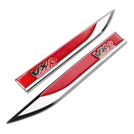 LCX 2pcs TRD Sport Metal Car Side Sticker Auto Rear Emblem Badge Decal for Toyota Camry Corolla 4run