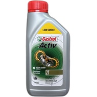 OLI MOTOR CASTROL ACTIV 2T 700 ML & 0,7 LITER/PELUMAS MESIN 2 TAK SKUTER EROPA JEPANG
