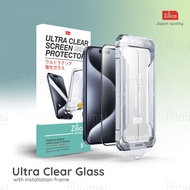 Zilica ฟิล์มกระจก แบบใส กันกระแทก ฟิม มือถือ  ไอโฟน Ultra Clear Tempered Glass for iPhone series 13 