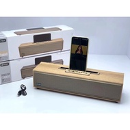 Loa bluetooth Xm520 Loa A2 Bass mạnh công suất 20W siêu trầm thiết kế vỏ gỗ dạng thanh để bàn Xm520