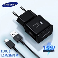 Charger kabel SAMSUNG galaxy // charger samsung 15/10W (RANDOM) // casan samsung // casan batre // carger // charger hp // casan hp cepat penuh // casan // casan kabel data hp cepat penuh bisa untuk semua series Original