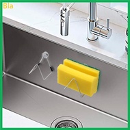 Bla Magnetic Sponge Holder for Kitchen Sink Stainless Steel Drain Rack Dish Drainer