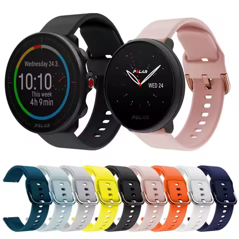 Silicone Wrist Strap For Polar Vantage M2 V3 Grit X Smart Watch Band Accessories For Polar Ignite 2 