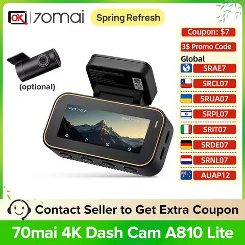 70mai 4K Dash Cam A810Lite 70mai A810 Lite 4K A810 Lite