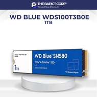 Western Digital Blue SN580 1TB PCIe Gen4 x4 NVMe M.2 SSD Hard Drive WDS100T3B0E