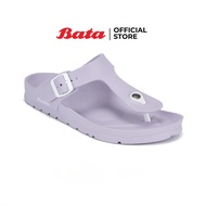 Bata บาจา รองเท้าแตะแบบหูหนีบ น้ำหนักเบา ลุยน้ำได้ สำหรับผู้หญิง สีม่วง รหัส 5109049