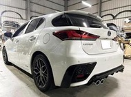Lexus 18年後 CT200H F版 直上 鋼琴烤漆黑 假四出 後下巴 後包 後下擾流板 後包 後定風翼 保險桿 專