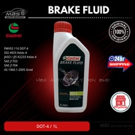 Castrol Minyak Brek Fluid Dot 4 1Liter Minyak Castrol Break