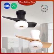 【Shrry Lighting】24"32" Ceiling Fan With Light DC Motor Ceiling Fan LED Lighting (2 Blades)