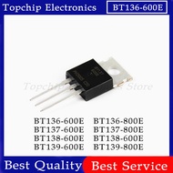 Brand new 10pcs BT137-600E TO220 BT137-600 TO-220 BT136-600E BT138-600E BT139-600E BT136-800E BT137-