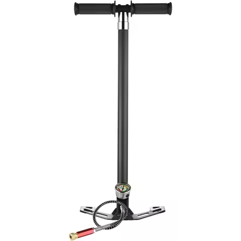VEVOR PCP Hand Pump 4 Stage 30Mpa 4500PSI High Pressure PCP Air Rifile Filling Stirrup Pump for Airg