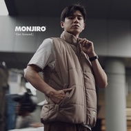 MONJIRO - DWEBBLE - Down vest - Men's Vest - Men's Puffer Vest - XXL