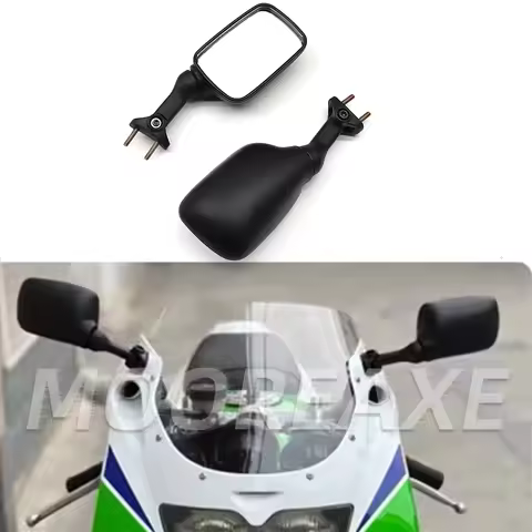Motorbike Motorcycle Accessories Rear Side View Mirrors For Kawasaki ZXR250 ZXR400 ZXR 250 400 For S
