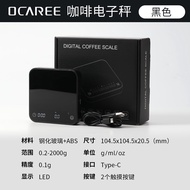 OCAREE อุปกรณ์ตวงกาแฟไฟฟ้า อุปกรณ์ตวงน้ำหนักและเวลาสำหรับตวงกาแฟแบบมือถือ อุปกรณ์ตวงน้ำหนักกาแฟเมล็ด