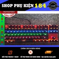 Bàn Phím Cơ Motospeed K87 Tkl Led Blacklight Rainbow Gaming Keyboard
