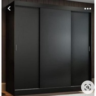 Wardrobe 6ft Melamine black