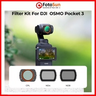 K&F Concept filter for DJI Pocket 3 CPL + ND filter kit Magnetic