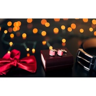 XH European and American Jewelry Men's Shirt Decorative Diamond Blue Diamond Accessories Business Me