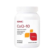 GNC健安喜輔酶Q10 100mg~400mg coQ10 Super泛醇還原型ubiquinol輔酶Q10三倍深海魚油
