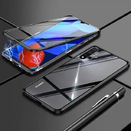 Từ Tính Cho Huawei P50 P40 P30 Pro hai mặt thủy tinh Bìa Mate 30 40 50 Pro Honor 60 50 Pro 360 Độ Ki