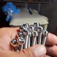 L bolt m5 8 thread stainless steel titanium model length 1.5cm to 6cm