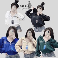 Umi Croptop cold elastic with personality hat, new model for women's sun protection Doris_Clothing.S