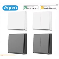 Aqara E1 Wall Switch With Neutral NO Neutral Smart Home ZigBee 3.0 Wireless Key Light Switch Fire Wi
