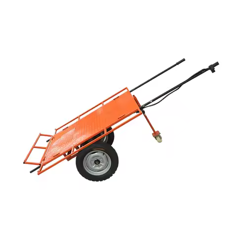 Foldable Flat Hand Trolley Emergency Rescue Cart for Earthquake Material Transfer Warehouse Goods & 