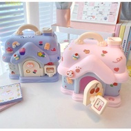 NORMAN Cash Box Password Birthday Gift Save Money Interesting Cartoon Auto Scroll Money Saving Box