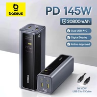 【CCC Certified】Baseus GP12 145W 20800mAh 4 Ports Fast Charging with Digital Display Laptop Powerbank