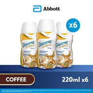 [Bundle of 6] Glucerna Advance 1.6 kcal with HMB Coffee (220ml)