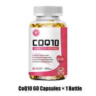 Softher COQ10 Capsule Coenzyme Q10 500mg สนับสนุน Endurance ช่วยเติมพลังงาน อาหารสุขภาพ Antioxidant 