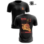 Printed Baju Ktm Silkscreen Tshirt / Microfiber Jersey / Sublimation Jersey / Jersey Tshirt