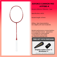 LI-NING AXFORCE CANNON PRO (4U) Series Badminton Racquet – Offensive-Oriented Advanced Single Racque
