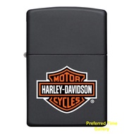 (Zippo USA) 100% ORIGINAL Zippo Lighter 218HD.H252 Harley-Davidson Logo