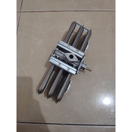 3-row Deep Fryer Water Heater Burner