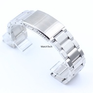 Solid Stainless Steel Bracelet Brushed Metal Watch Band Strap 18MM 20MM 22MM 24MM