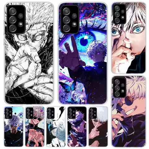 Kaisen J-Jujutsu Gojo Satoru Phone Case For Samsung A16 A26 A36 A56 A15 A14 A13 A55 A54 A53 A25 A24 