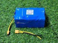 แบตลิเธียม 8s 24v - 29.2v 6000mah. แบต+ชุดชาร์จ LiFePO4 32650 32700 แบตเตอรี่ 6s 6ah.(แบบสั้น)