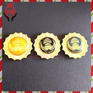 Indonesian Civil Servant Pin Brooch - National Civil Servant Magnetic Badge - harapan Mulya