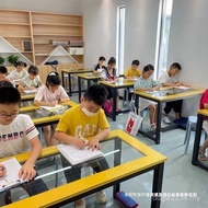 Calligraphy Handmade Kindergarten Training Glass Art Children's Table Painting Study Table Student S