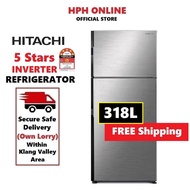 [FREE SHIPPING] Hitachi 253L / 318L 2 Door Inverter Fridge Refrigerator R-H275P7M R-H355P7M Peti Sejuk 电冰箱
