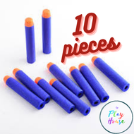 10pcs Refill Bullet Darts For Nerf N-strike Elite, Machine gun Series