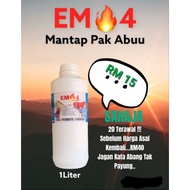 EM4 Xtra Probiotic Formula for Aquaculture system(Lobster Air Tawar)(Betta)(Guppy)(Talapia)(Akuaponi