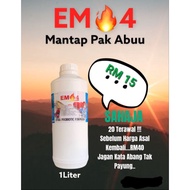 EM4 Xtra Probiotic Formula for Aquaculture system(Lobster Air Tawar)(Betta)(Guppy)(Talapia)(Akuaponik)Em4 plus