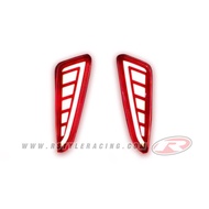 LED Tail Light (V-3)-CHR-Red
