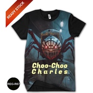 Choo-Choo Charles 3D T-Shirt Trendy Horror Game Kids T-Shirt REG-R67