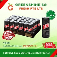 F&N Club Soda Water (24 x 325ml) Carton