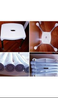 長者專用 防滑 沐浴椅 (日本產品 ) 鋁管 防滑椅腳  輕便 穩重 安全 摺疊型 高實用性  ⭐⭐⭐👍👍👍