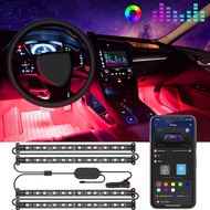 [100% Authentic]Govee Interior Car Lights, LED Car Strip Lights with Two-Line Waterproof Design